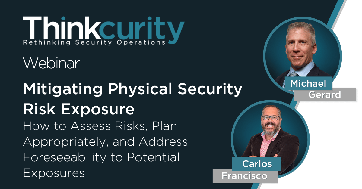 Mitigating Physical Security Risk Exposure